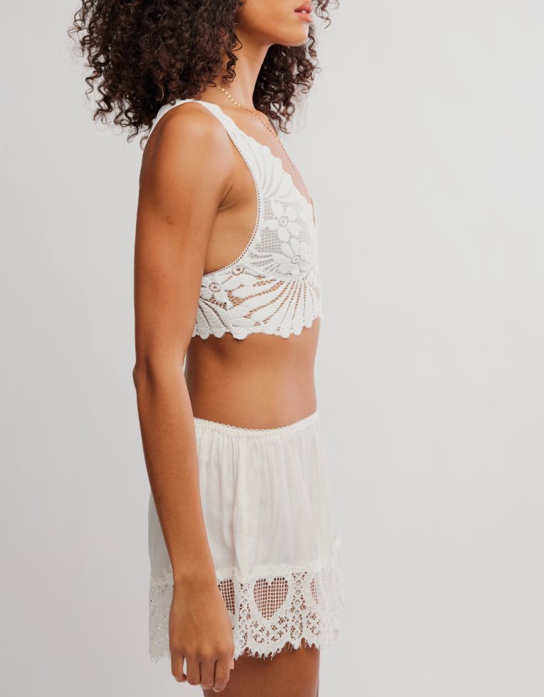 Petal Party Plunge Bralet