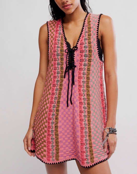 Amalfi Twist Mini Dress