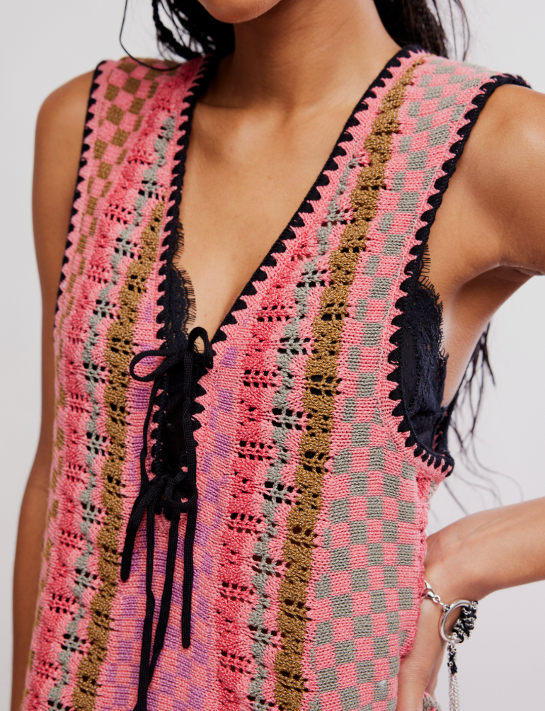 Amalfi Twist Mini Dress