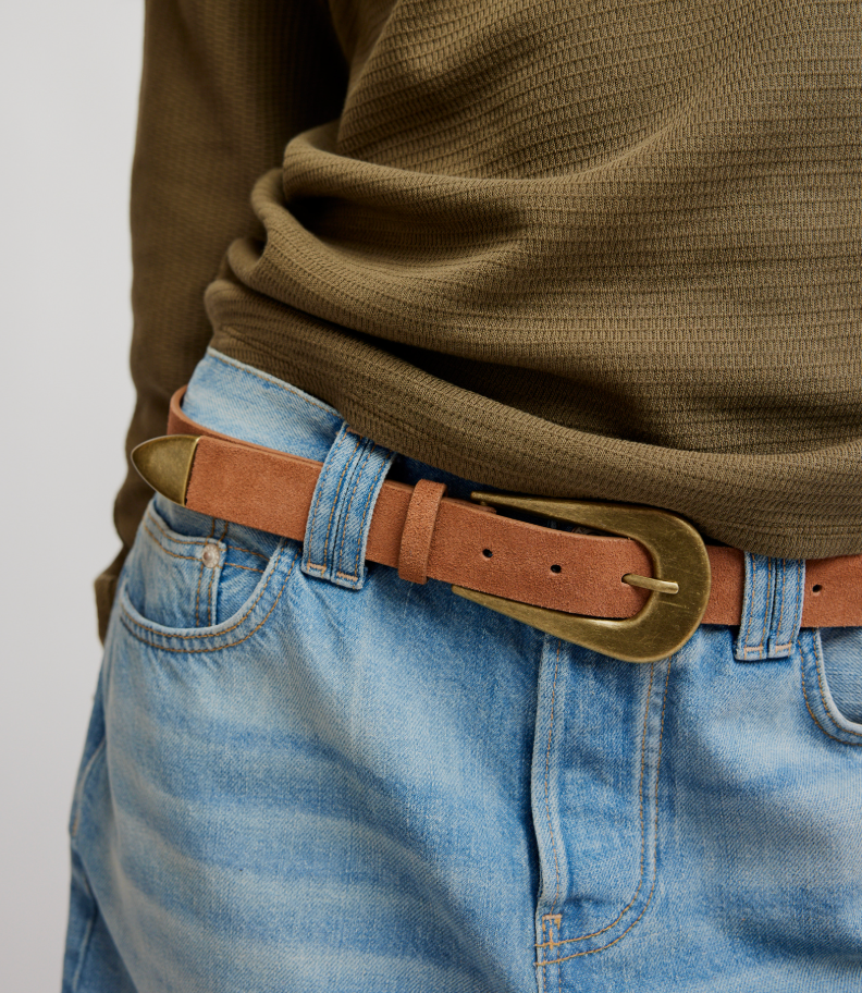 Cannon Suede Belt