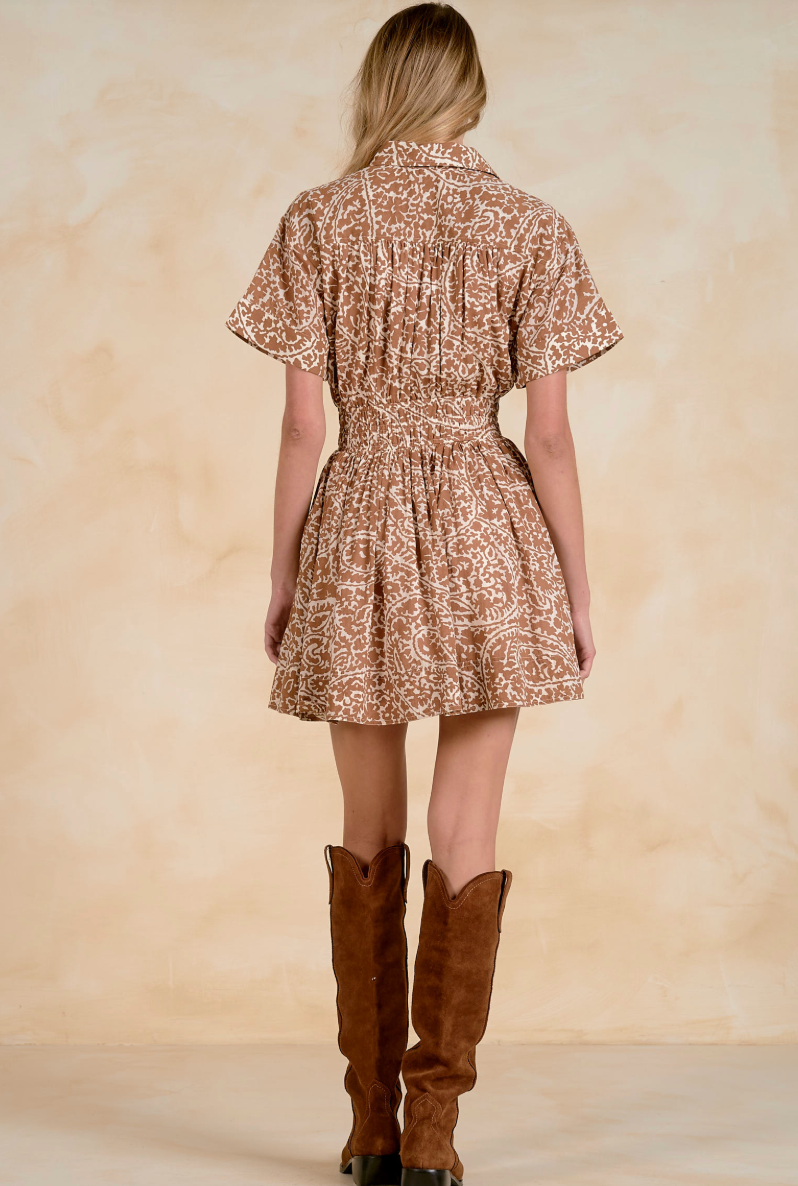 Carmella Woven A-line Dress