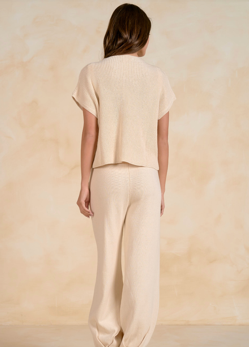 Caden Ribbed Cap Sleeve Top