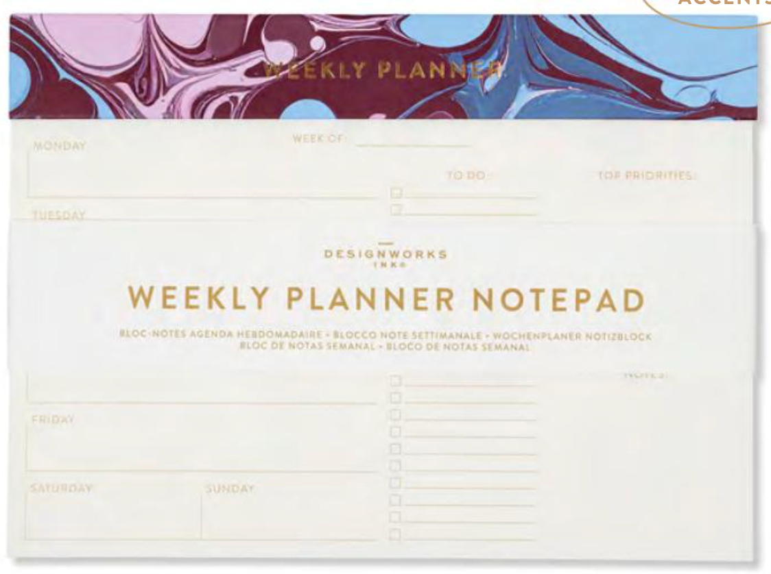 Weekly Planner Notepad