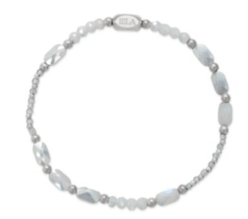 Coastal Crystals Big Sur Stretch Bracelet