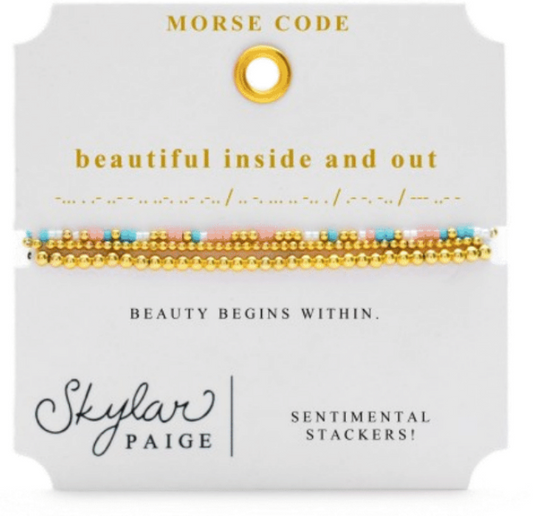 Beautiful Inside and Out Sentimental Stackers