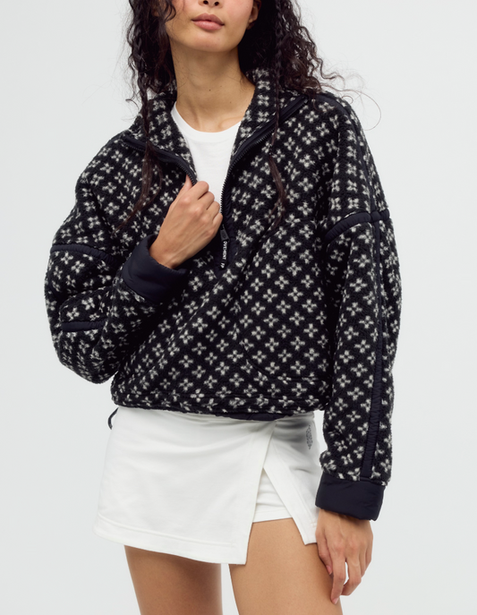 Printed Mountain High 1/2 Zip