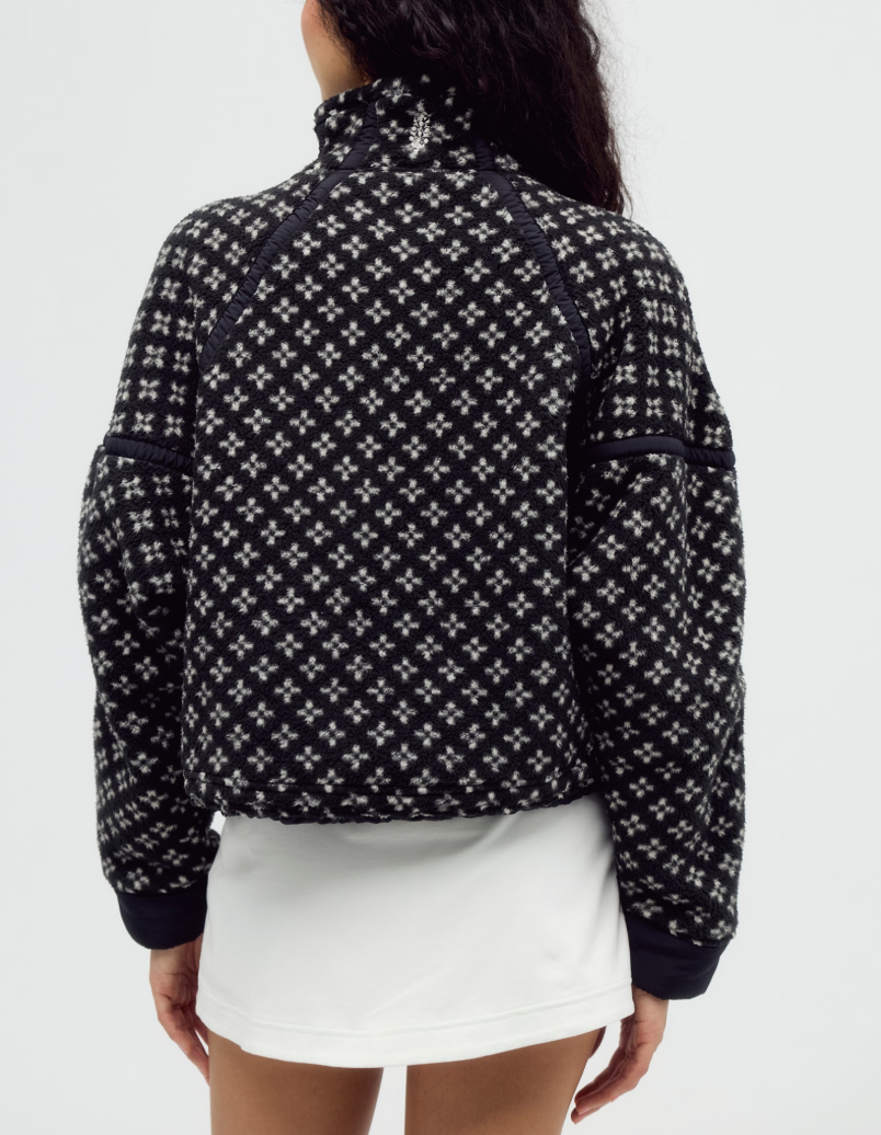 Printed Mountain High 1/2 Zip