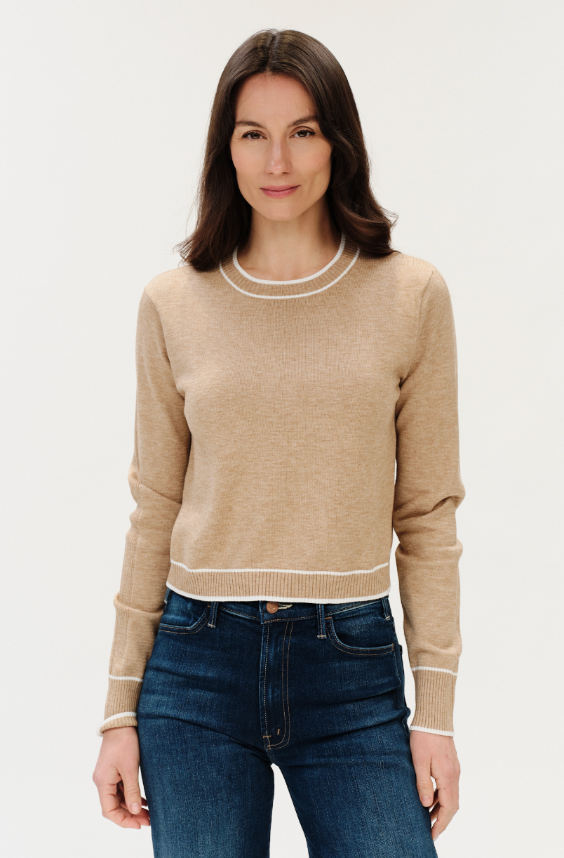 Renley Crew Neck Hem Sweater