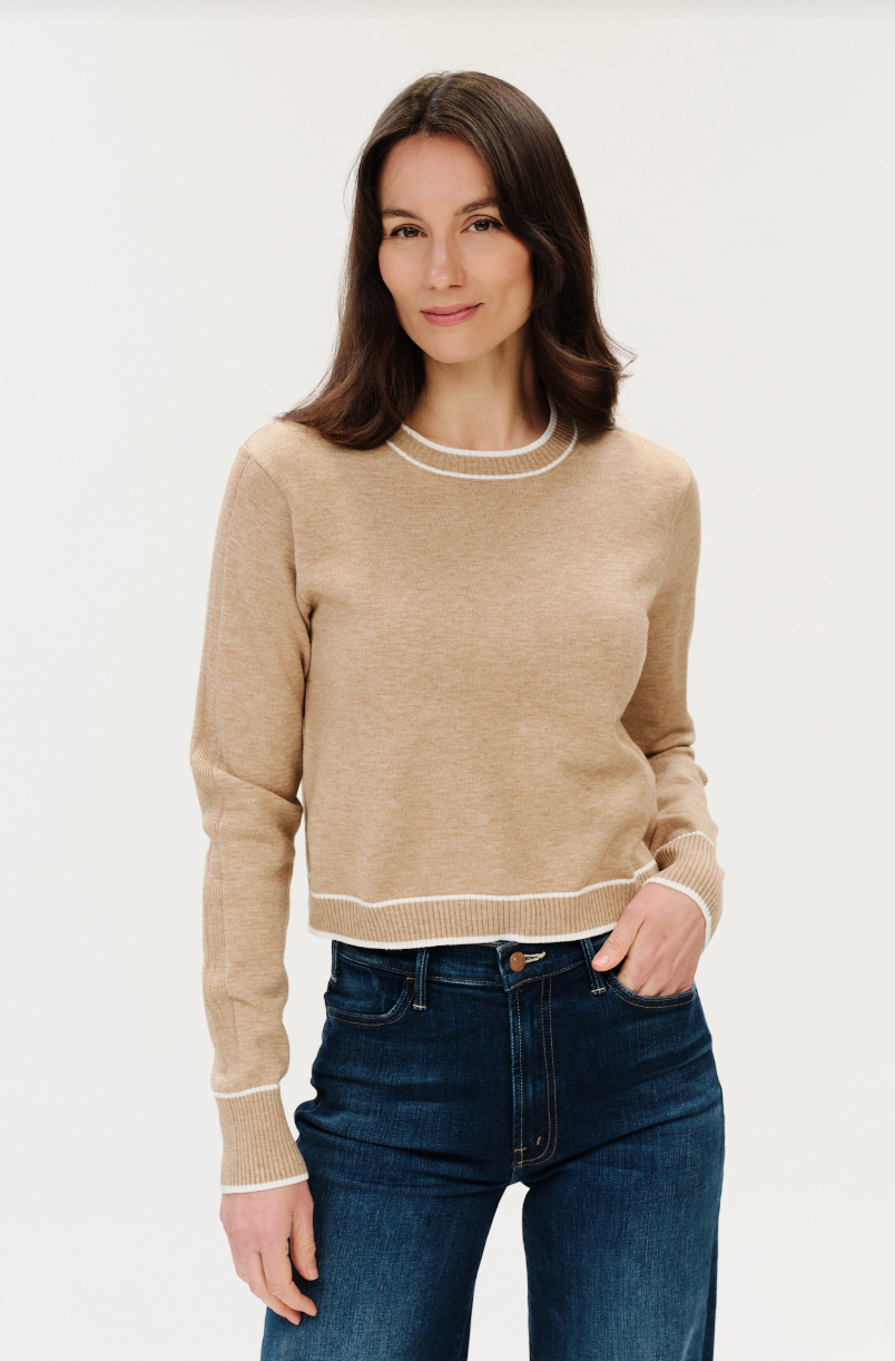 Renley Crew Neck Hem Sweater