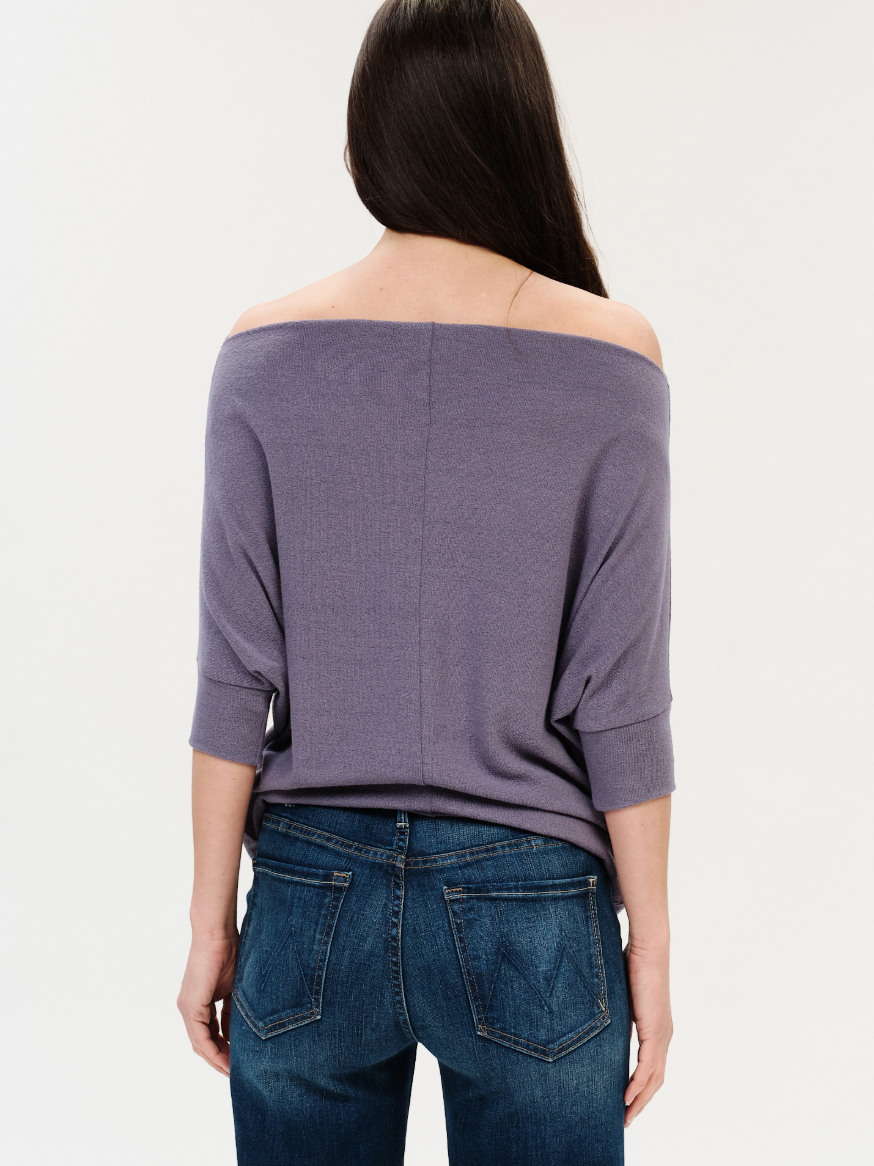 Maci Short Sleeve Convertible Knit Top