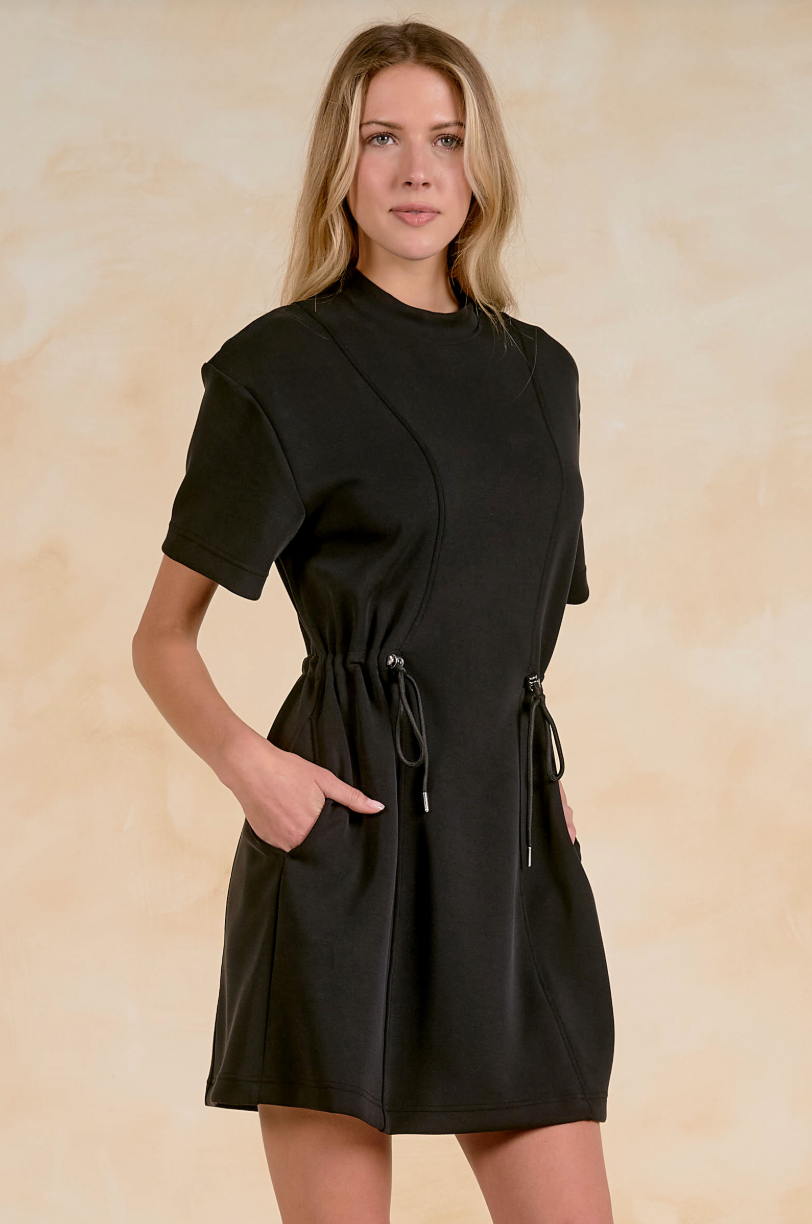 Marlee Scuba Knit Mini Dress