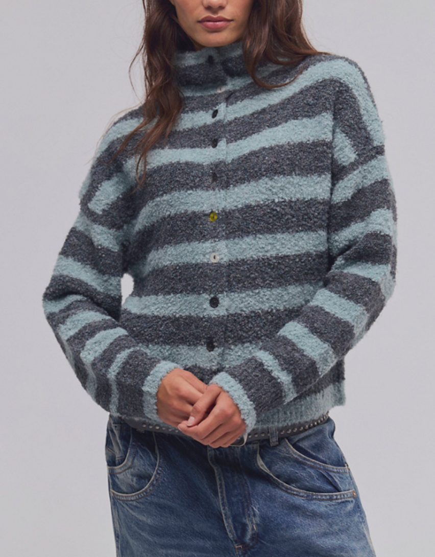 Wtf Button Collection Cardigan
