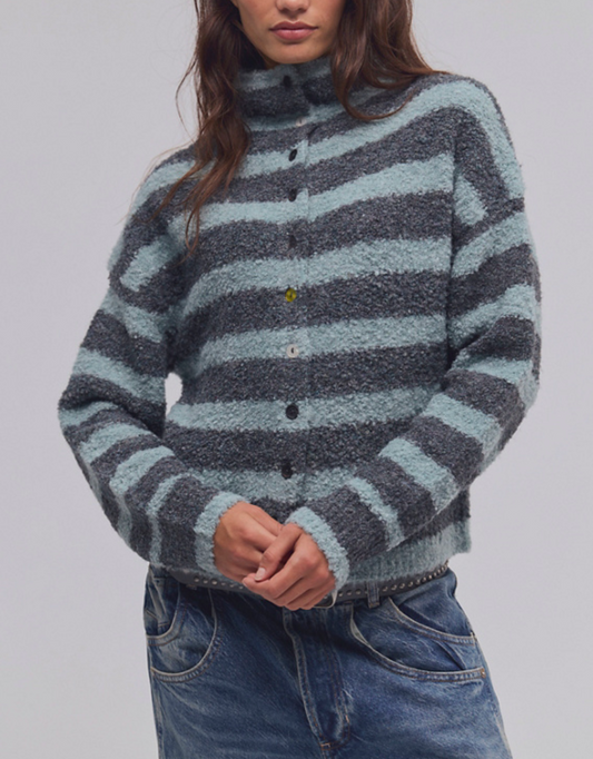 Wtf Button Collection Cardigan