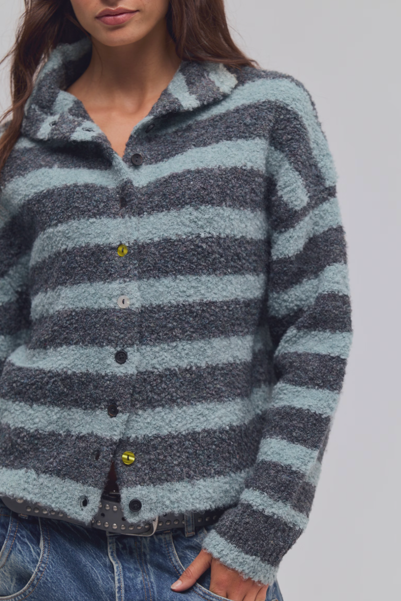 Wtf Button Collection Cardigan