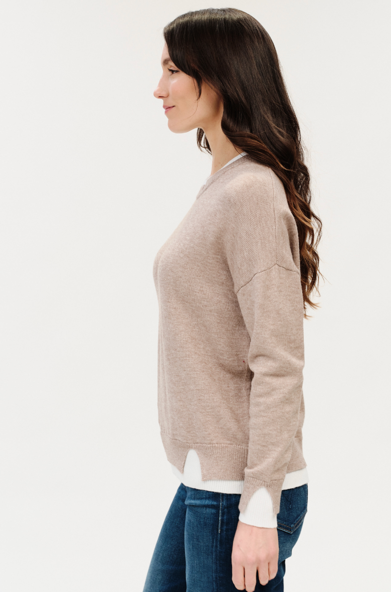 Mar Double Layer Sweater