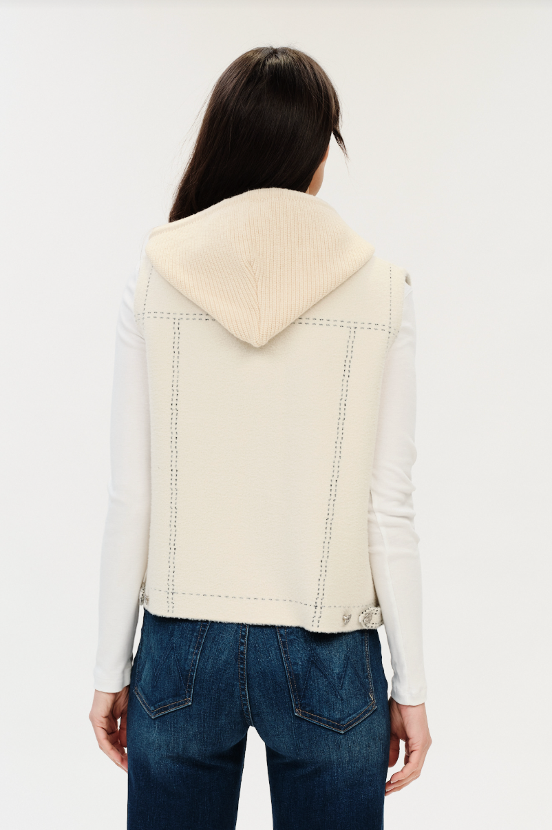 Tommie Exposed Stitch Vest