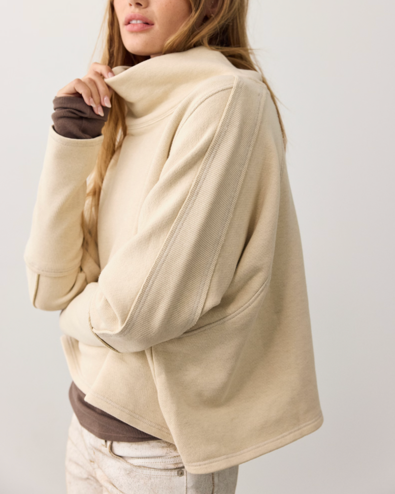 My Girl Mock Neck Pullover