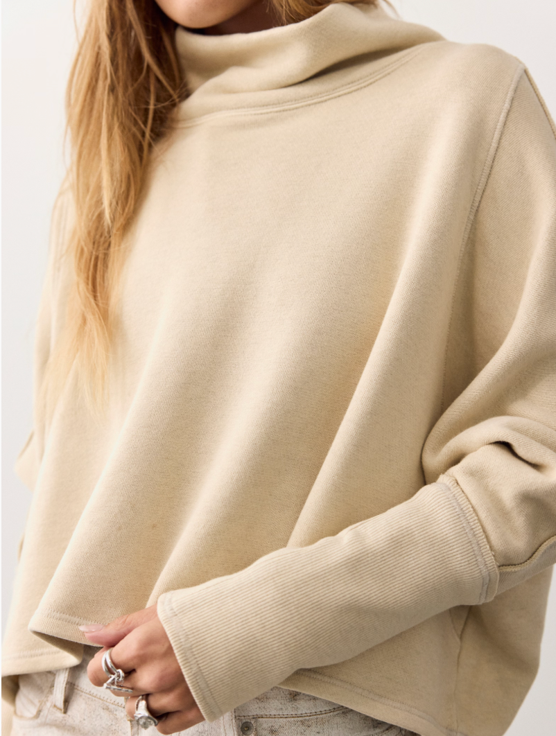My Girl Mock Neck Pullover