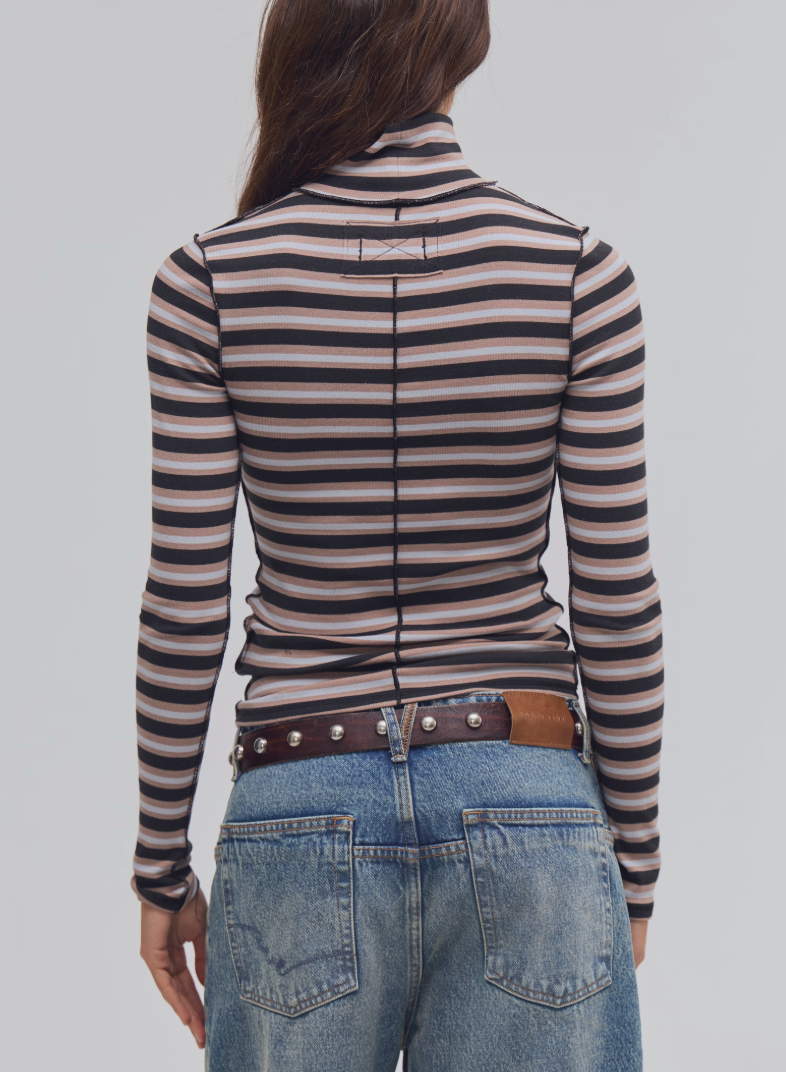 Good Good Striped Turtleneck
