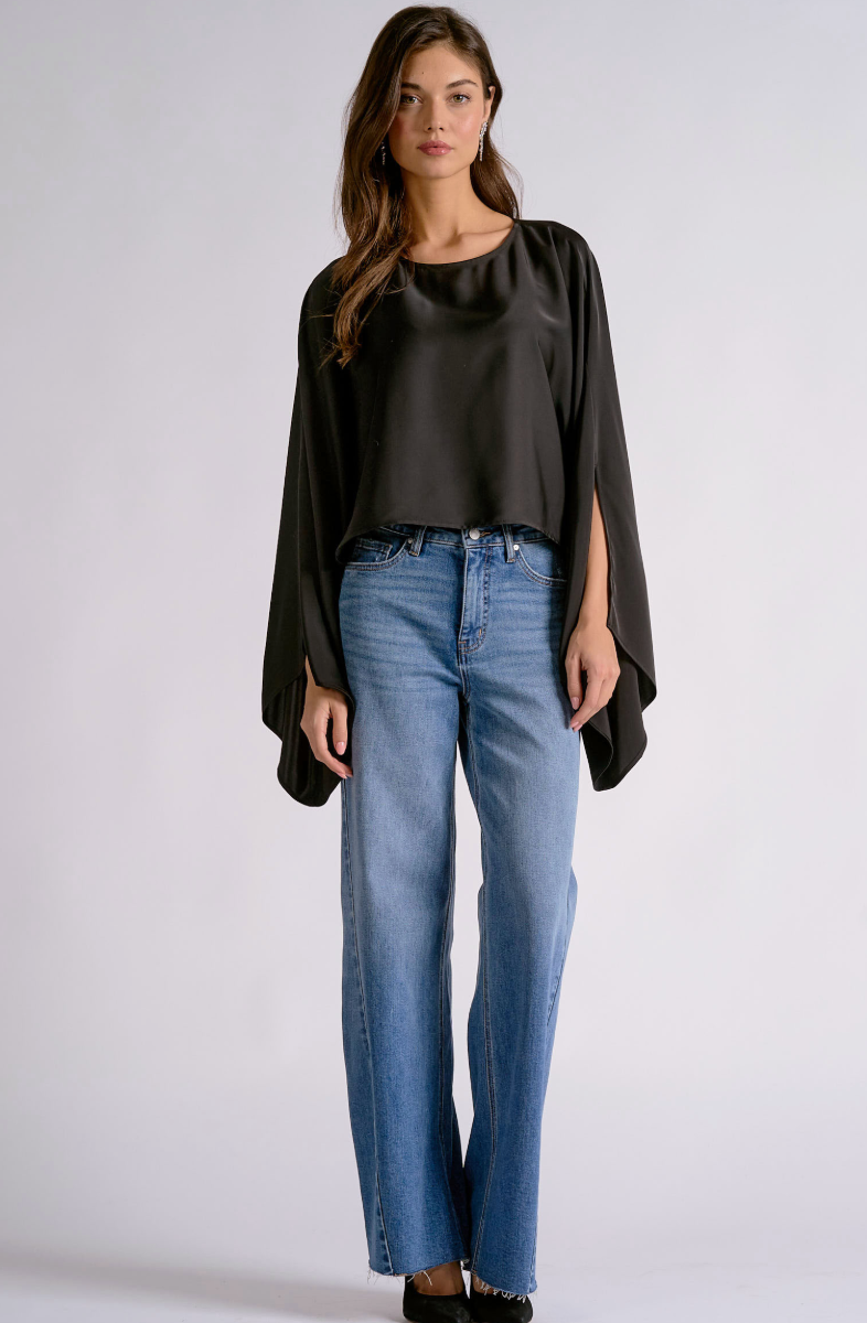 Dani Silk LS Top