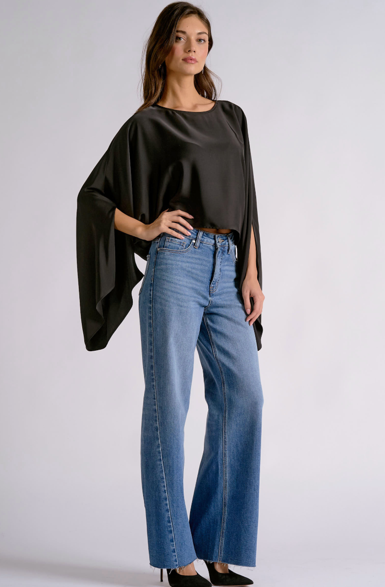 Dani Silk LS Top