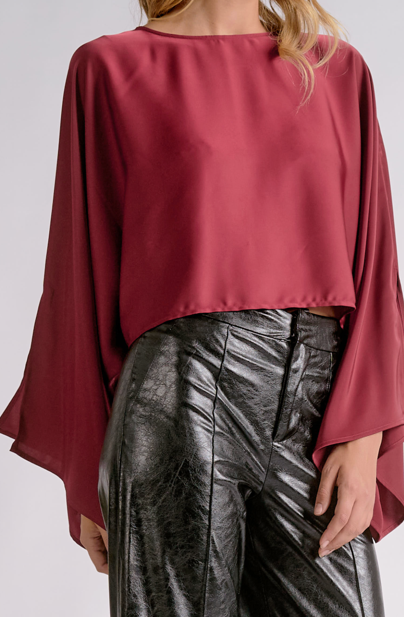 Dani Silk LS Top