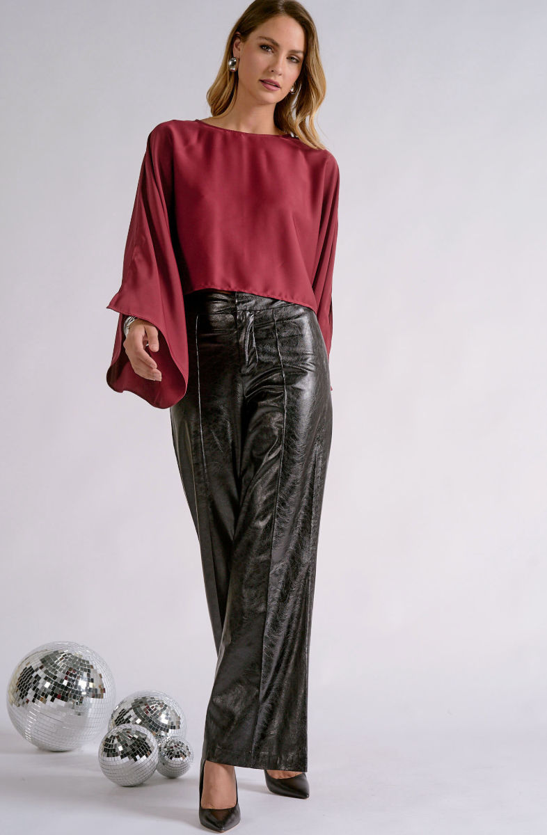 Dani Silk LS Top