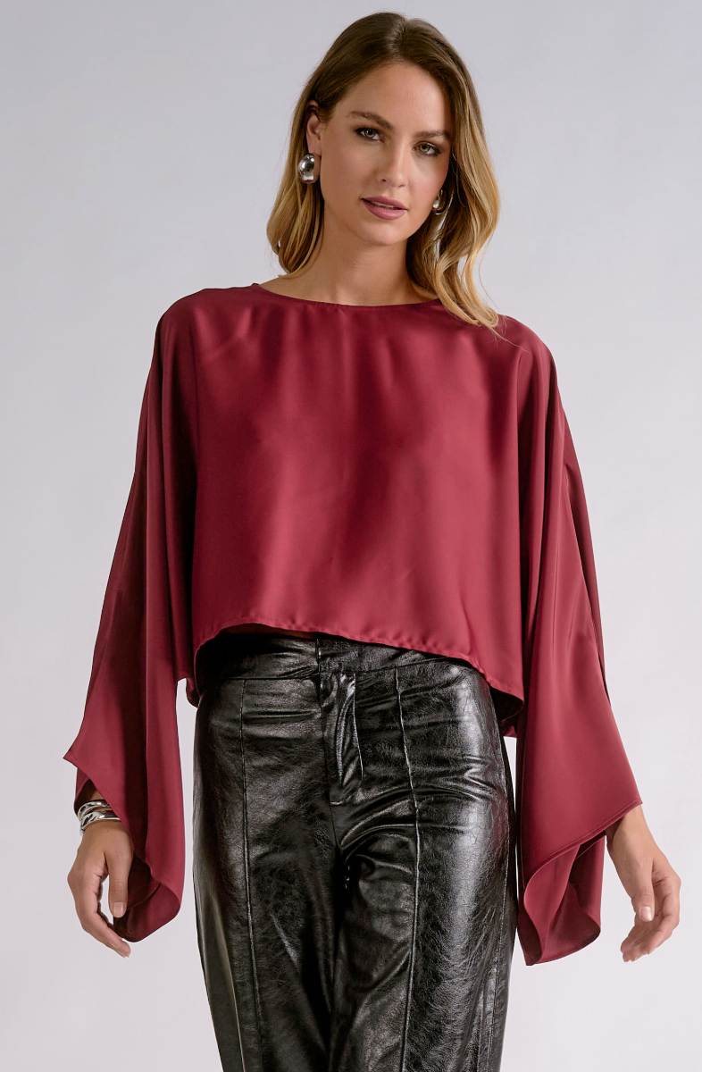 Dani Silk LS Top