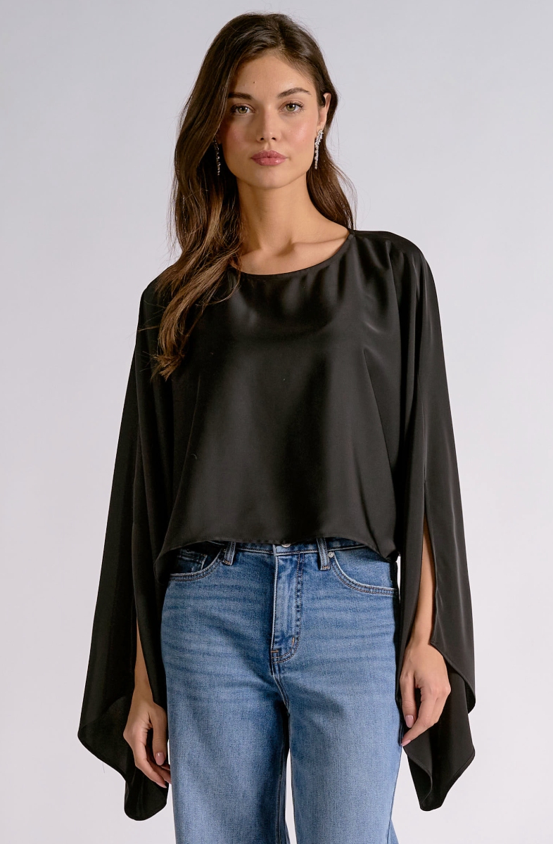 Dani Silk LS Top