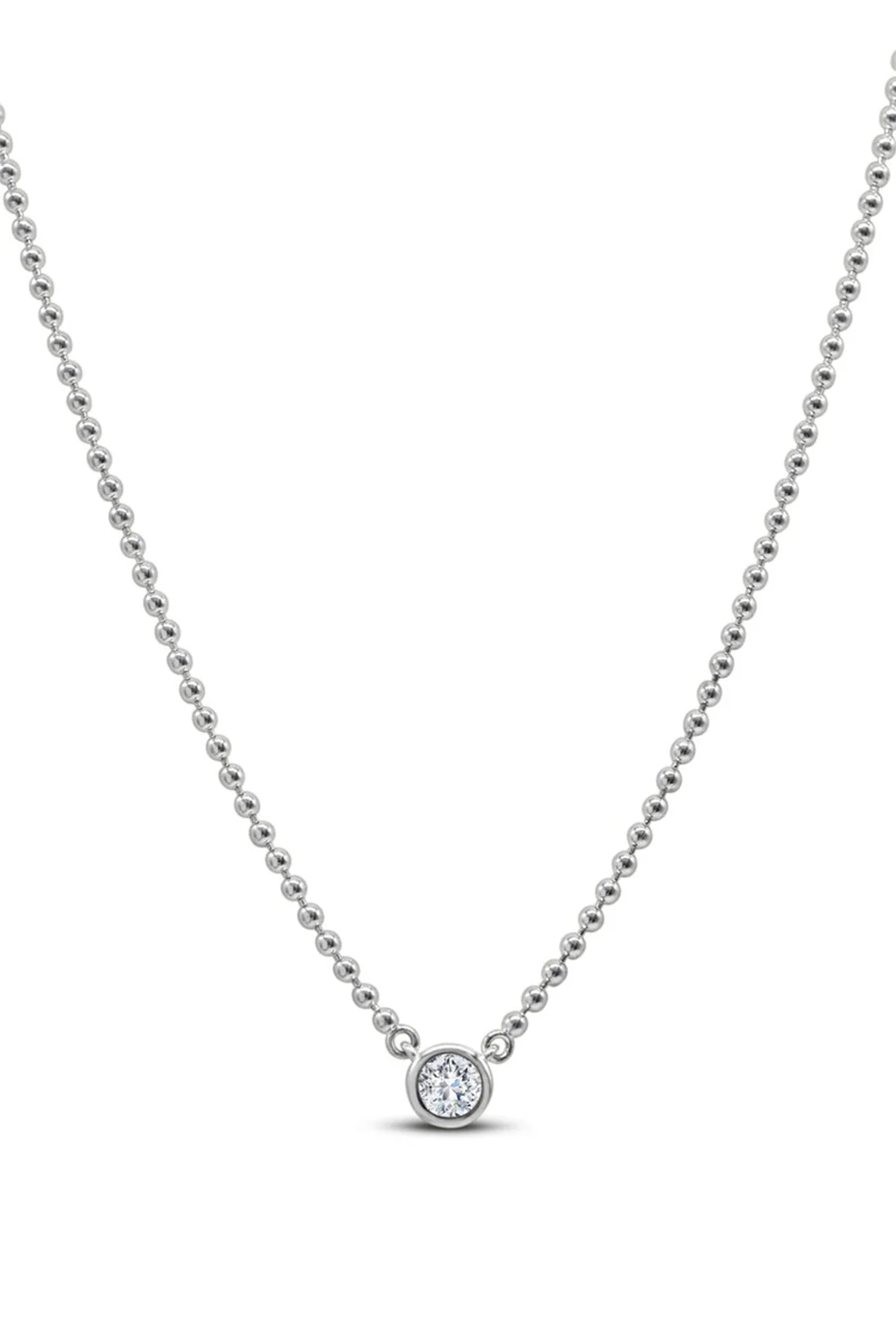Having a Ball Solitaire Necklace