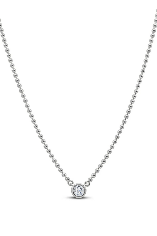 Having a Ball Solitaire Necklace