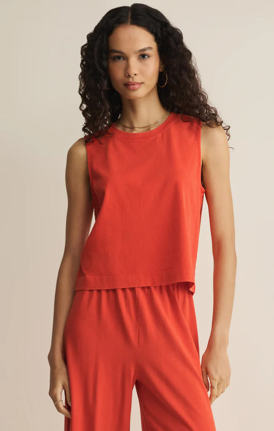 Sloan Jersey Muscle Tank