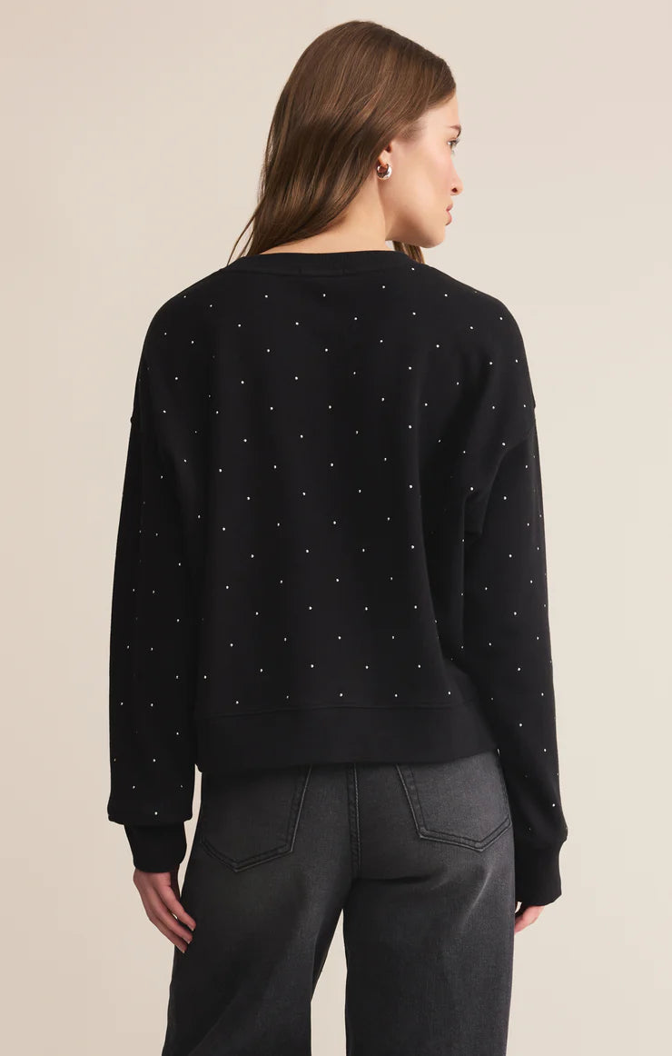 Estelle Sparkle Embellished Sweatshirt