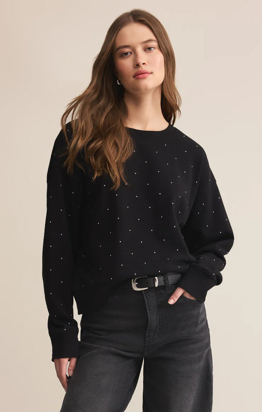 Estelle Sparkle Embellished Sweatshirt