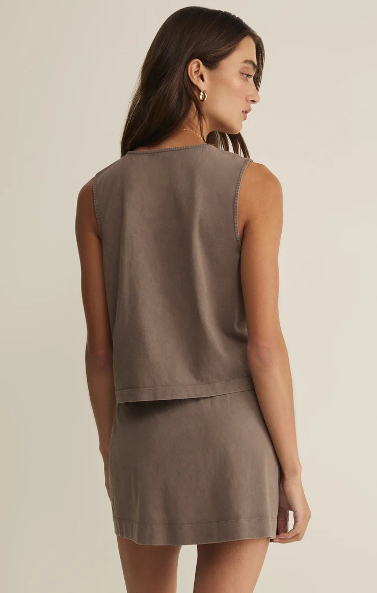 Noelle Jersey Sleeveless Tank