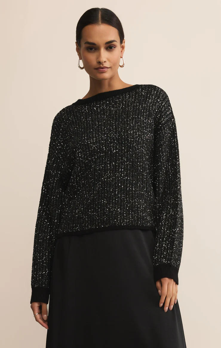 Isabelle Sequin Sweater