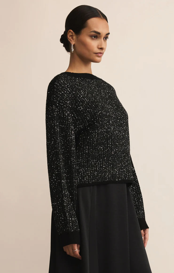 Isabelle Sequin Sweater