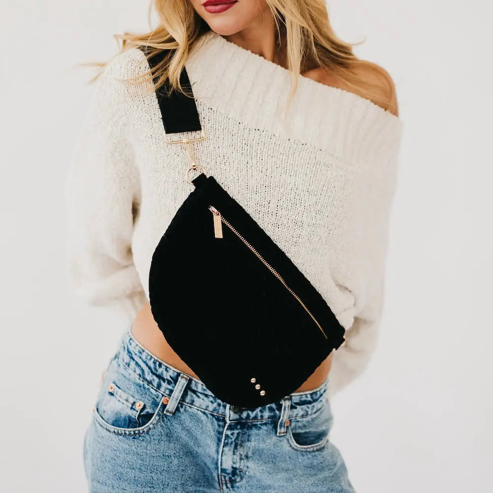 Westyn Suede Crossbody Bag