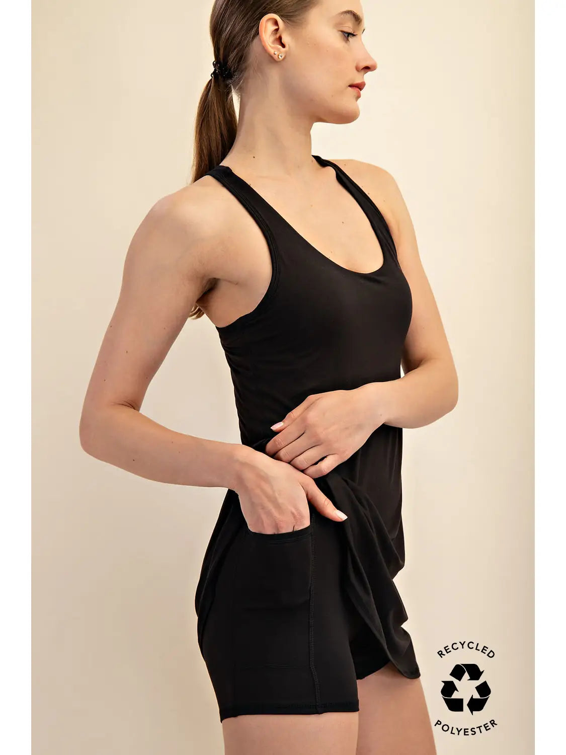 Taliya Tennis Romper Dress