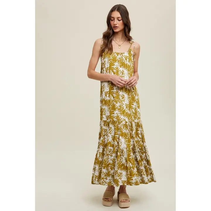 Leilani Tropical Maxi Dress