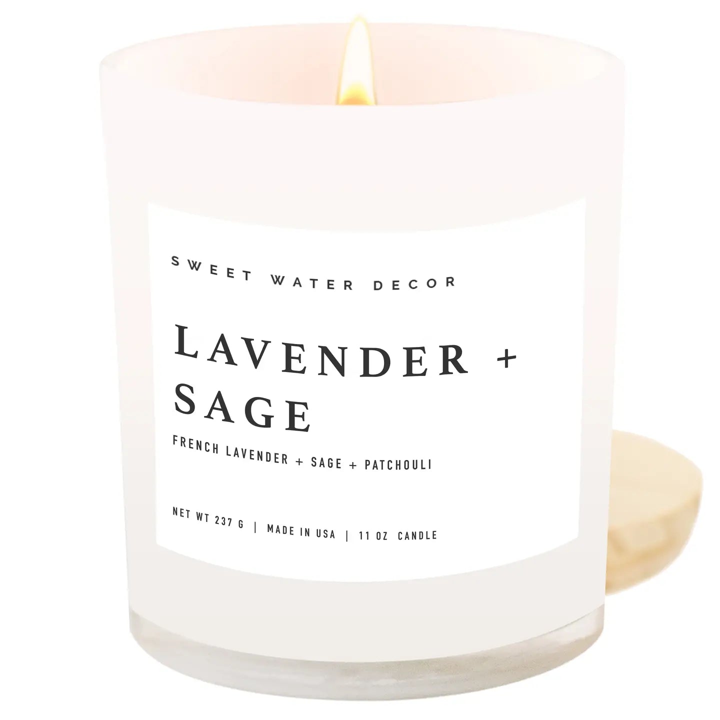 Lavender and Sage Candle