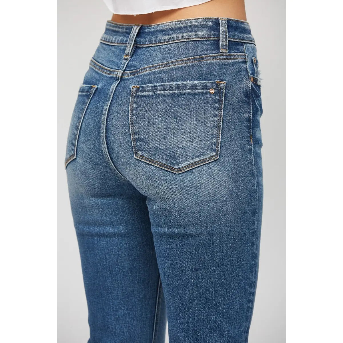 Mariana Super High Rise Straight Denim