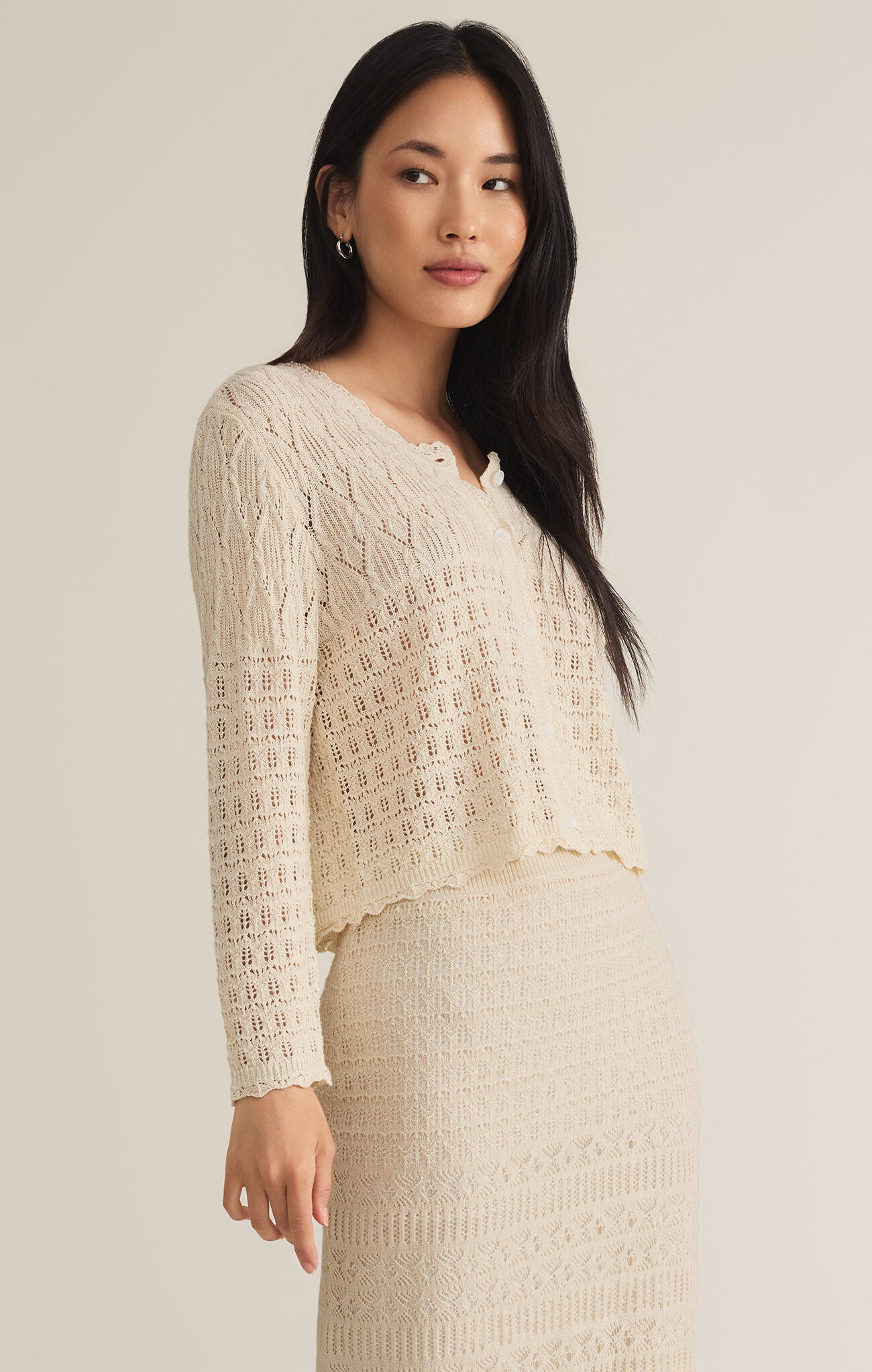 Lila Crochet Cardigan