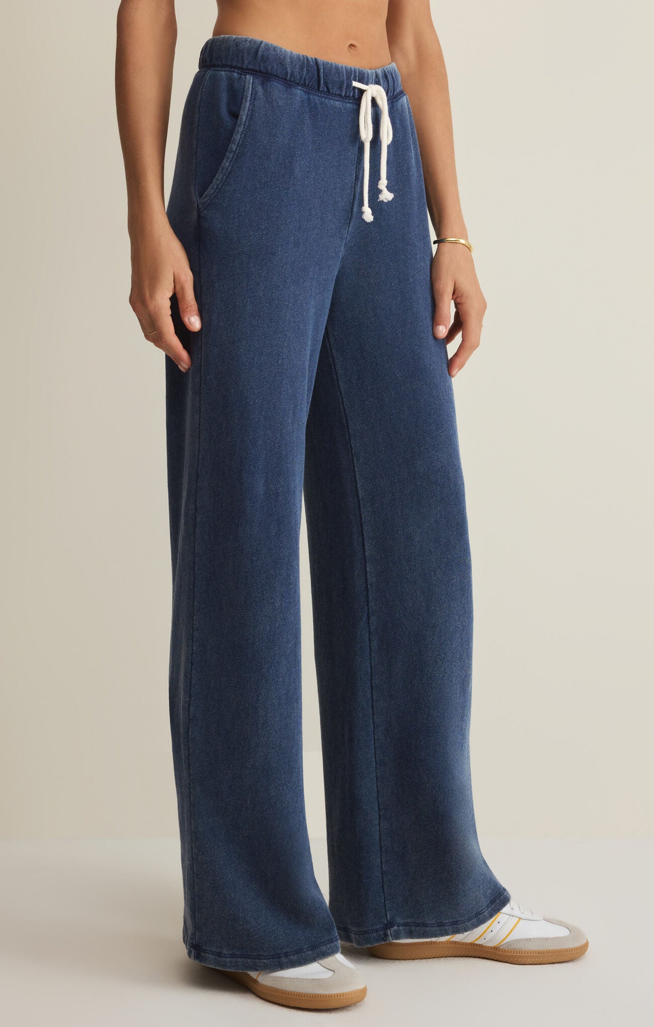 Reed Knit Denim Pant