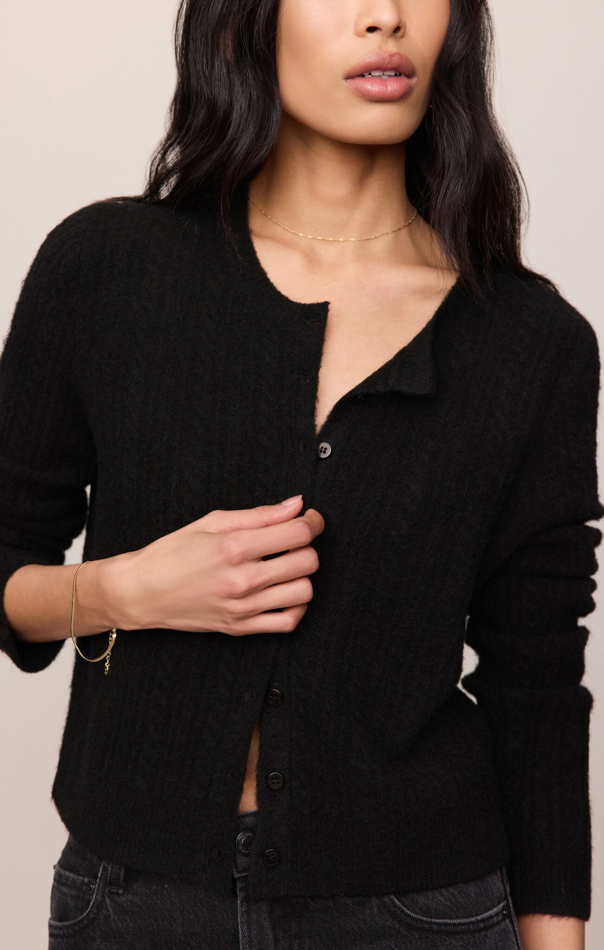 Medina Pointelle Cardigan