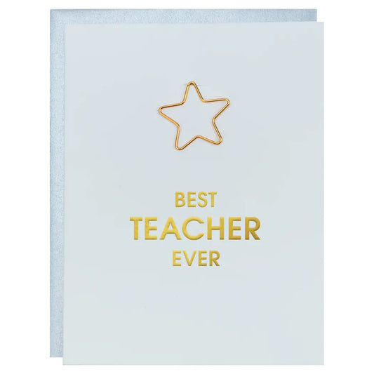 Best Teacher Ever Greeting Card