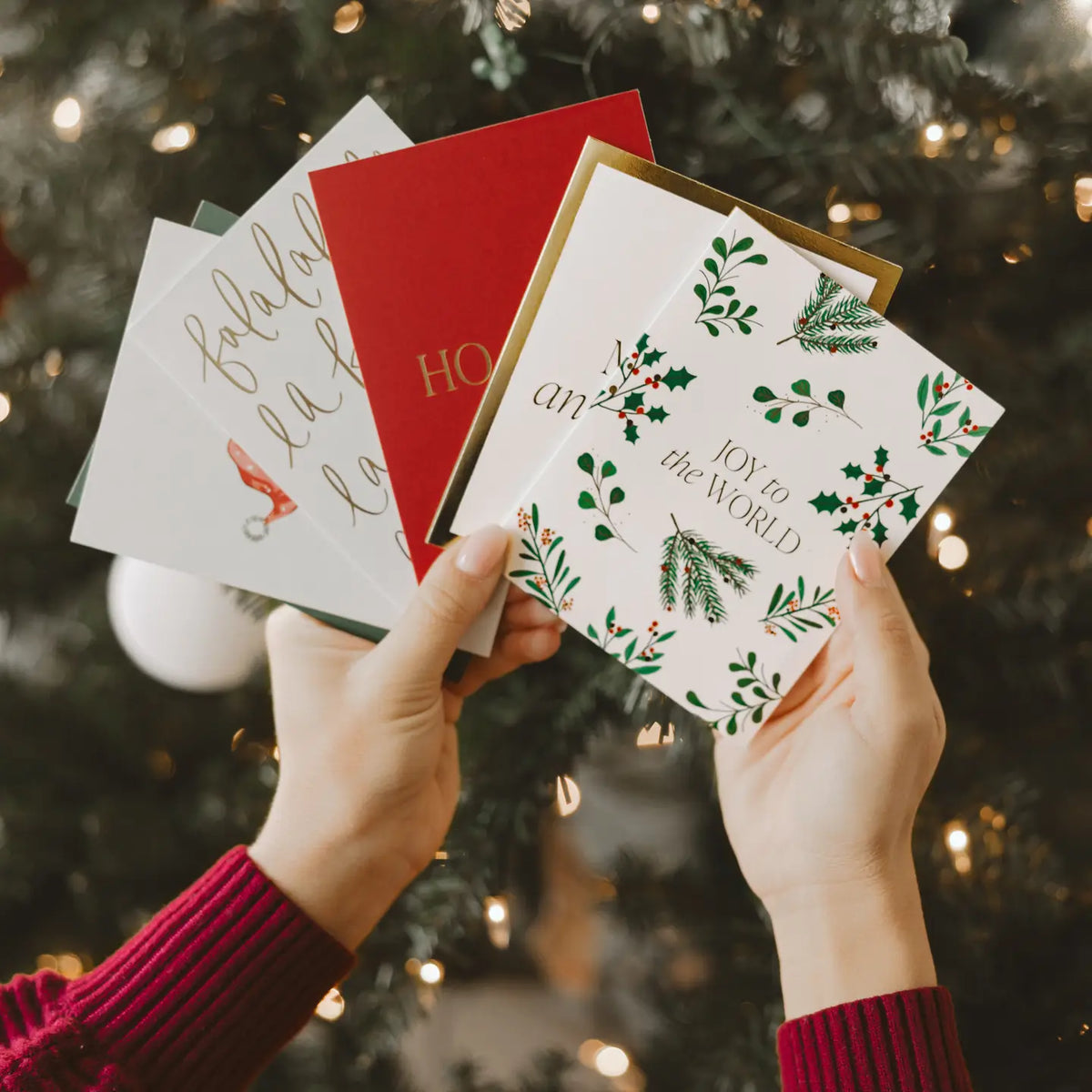 Assorted Holiday Cards Boxed Set