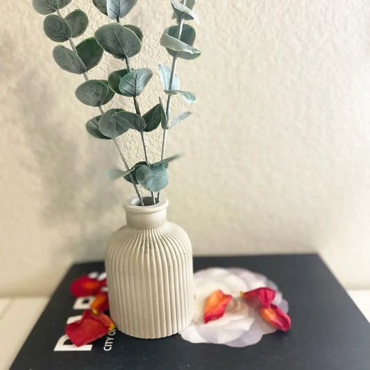 Ribbed Bud Vase