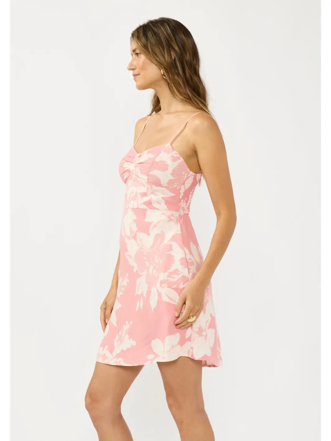 Delilah Spaghetti Strap Floral Mini Dress