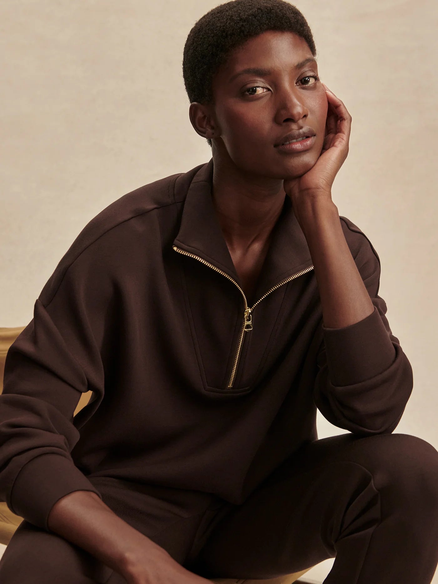 Hawley Half Zip Sweat